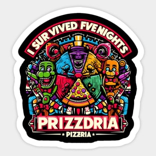 I Survived Five Nights at Freddy's Pizzeria Sticker